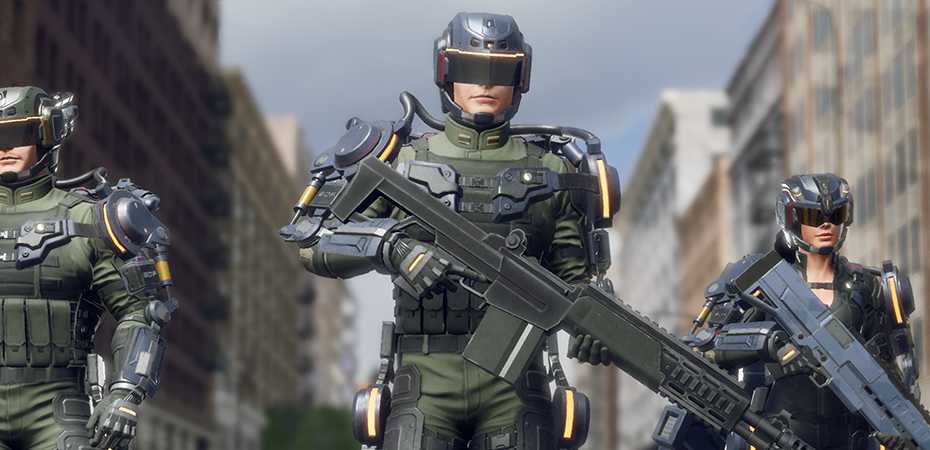 Screenshot de Earth Defense Force: Iron Rain