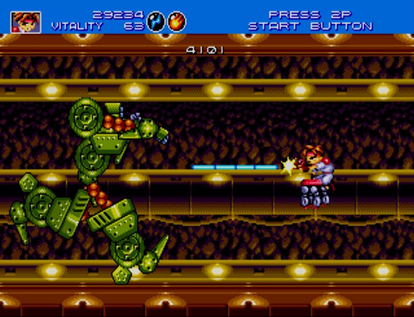 Chefe de Gunstar Heroes