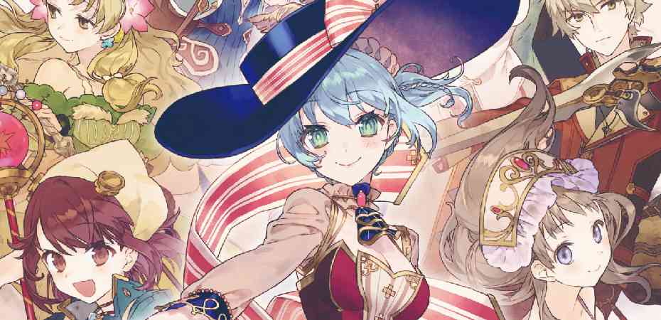 ilustração de Nelke & the Legendary Alchemists