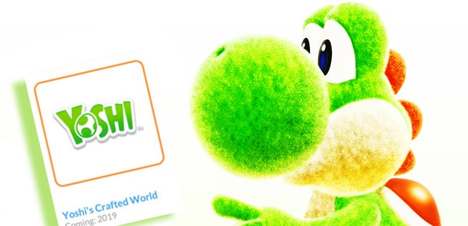Imagem de Yoshi de Yoshi for Switch e possível título do jogo