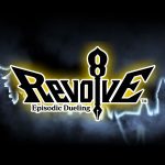 Logotipo e ilustração teaser de Revolve8: Episodic Dueling