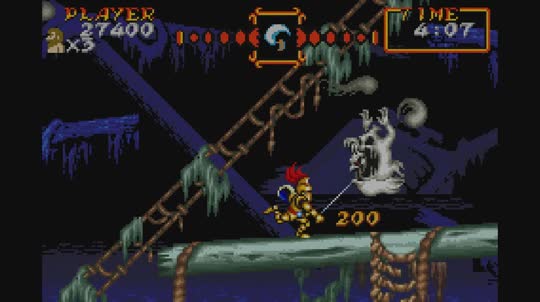 Screenshot de Super Ghouls 'n Ghosts