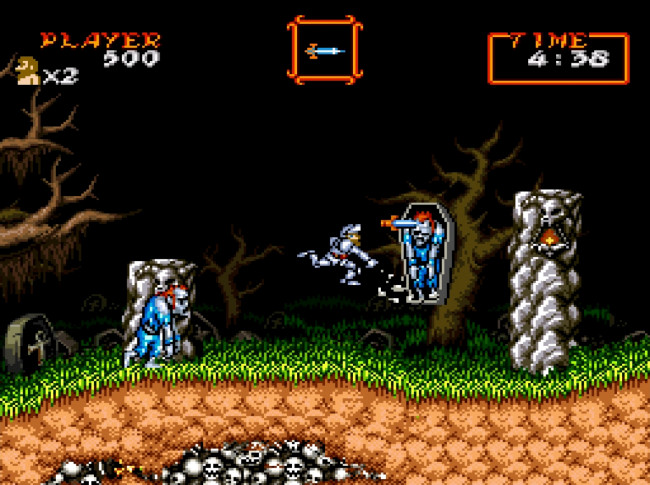 Screenshot de Super Ghouls 'n Ghosts