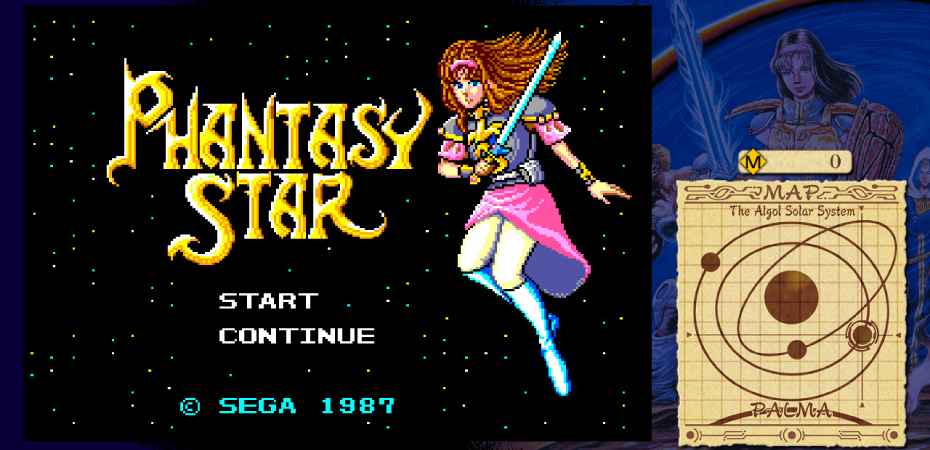 Screenshot de Sega Ages Phantasy Star