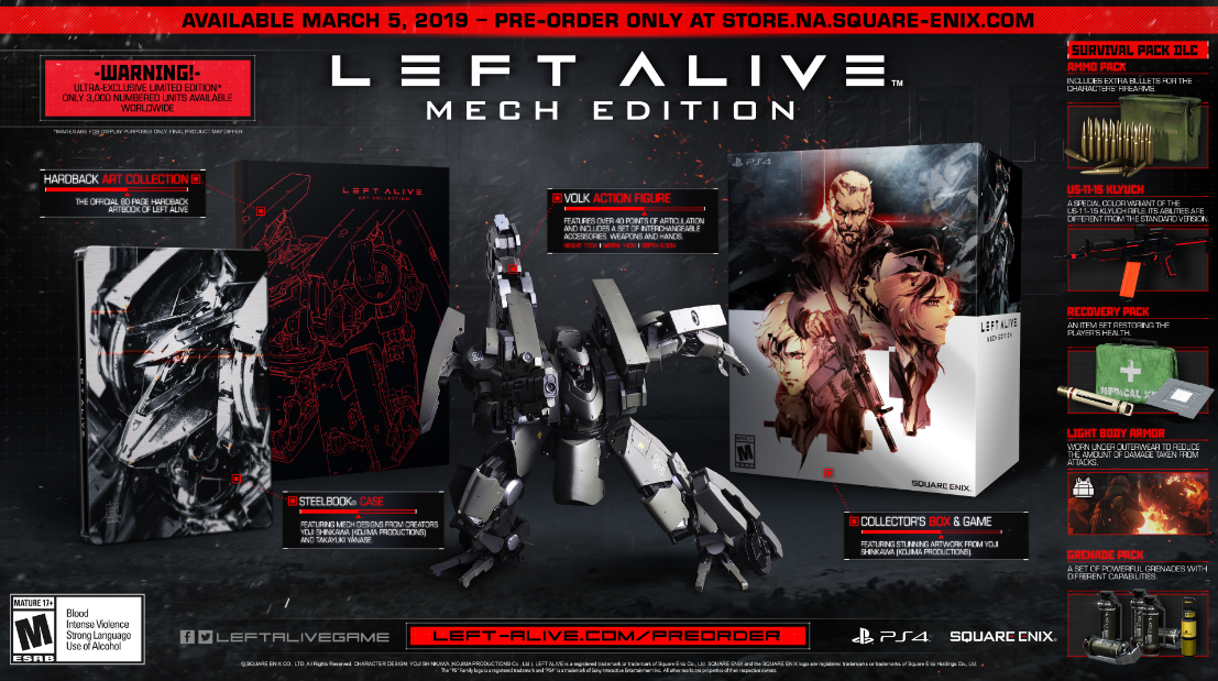 Mech Edition de Left Alive