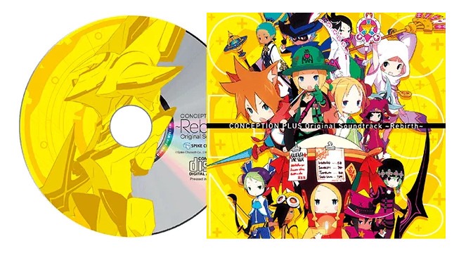 Disco de trilha sonora de Conception Plus