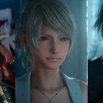 Aranea, Lunafreya, e Noctis de Final Fantasy XV