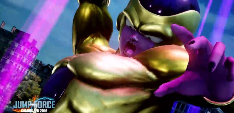 Imagem do Freeza Dourado em Jump Force