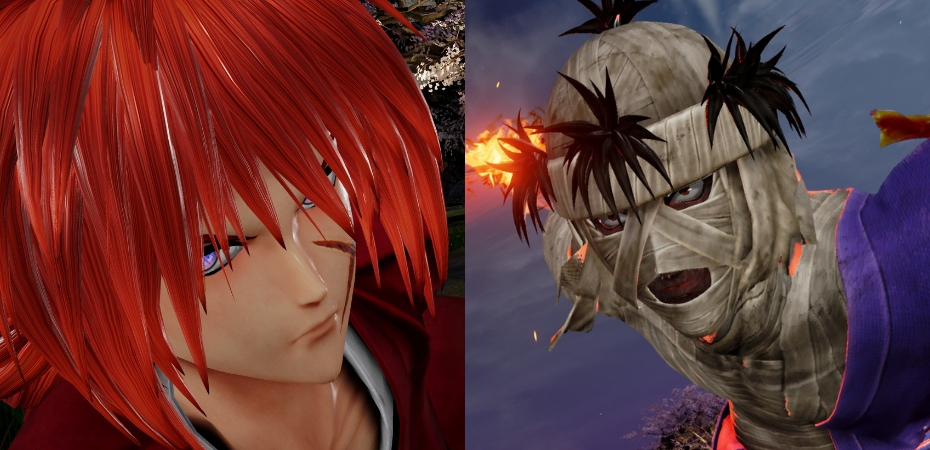 Personagens de Rurouni Kenshin em Jump Force