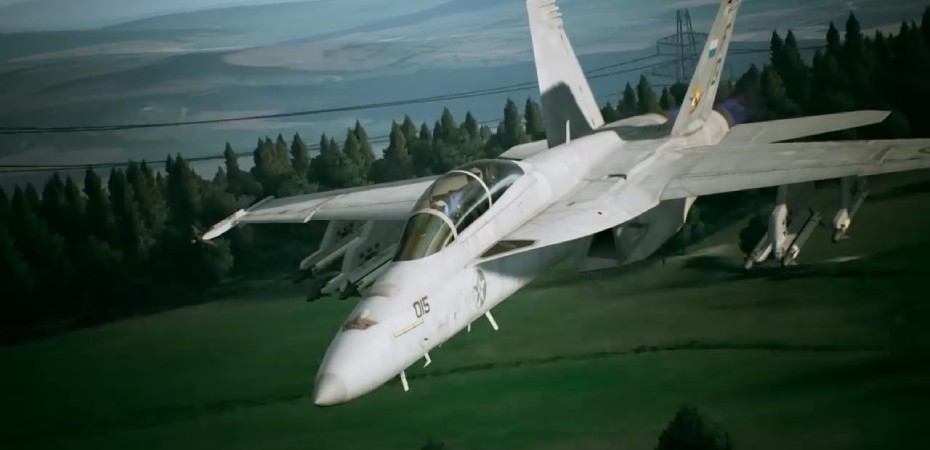 Aeronave F/A-18F de Ace Combat 7: Skies Unknown