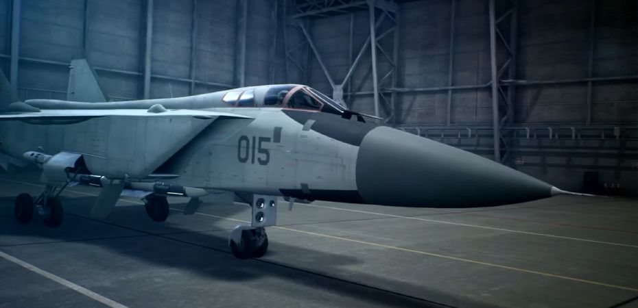 Aeronave MiG-31B em Ace Combat 7: Skies Unknown