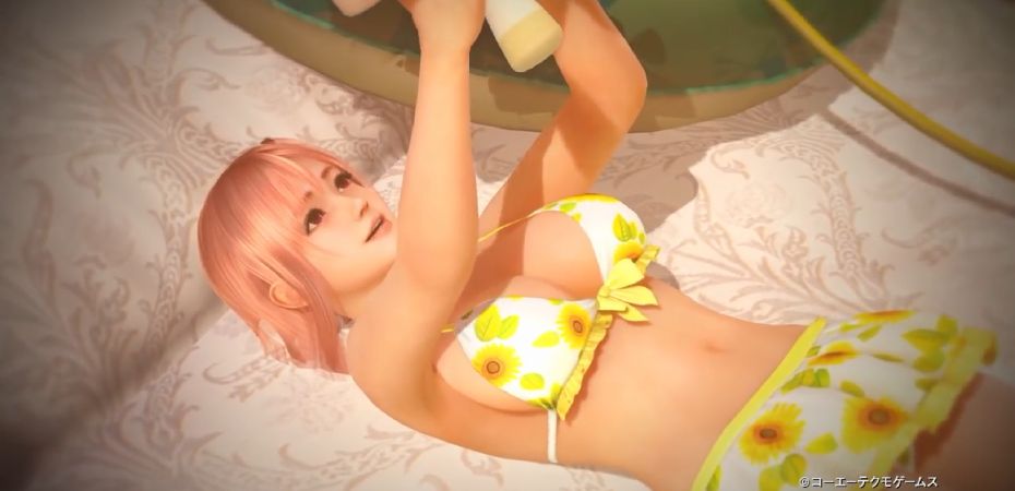 Screenshot de personagem em Dead or Alive Xtreme 3 Scarlet