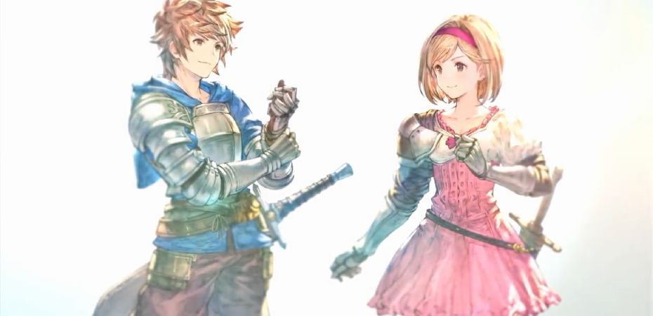 Arte de personagens de Granblue Fantasy Relink