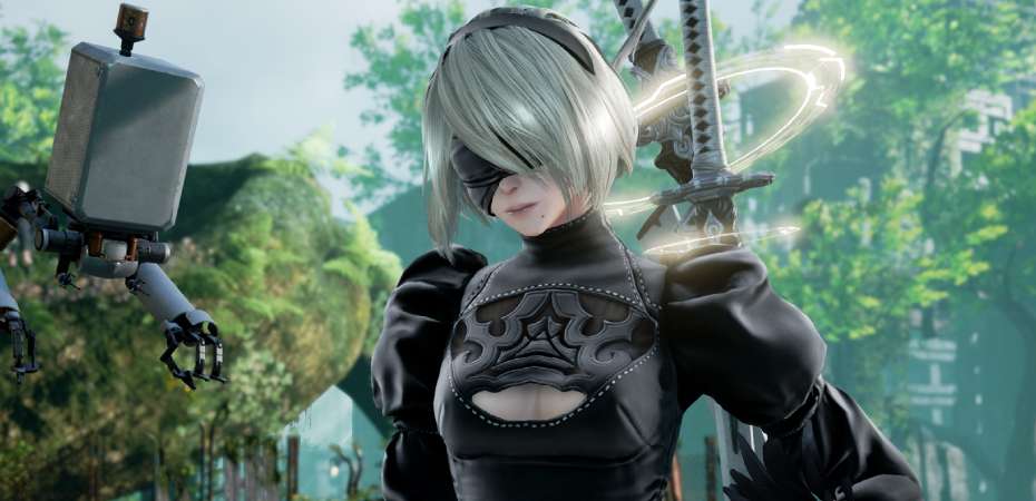 2B de NieR: Automata em Soulcalibur VI