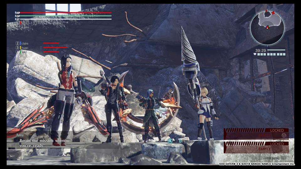 Screenshot de God Eater 3