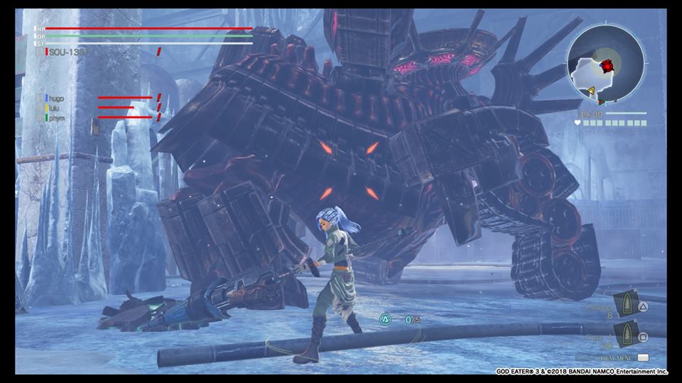 Screenshot de God Eater 3