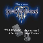 Walkman e headphone de Kingdom Hearts III