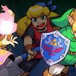 Arte de Cadance of Hyrule: Crypt of the Necrodancer feat. The Legend of Zelda