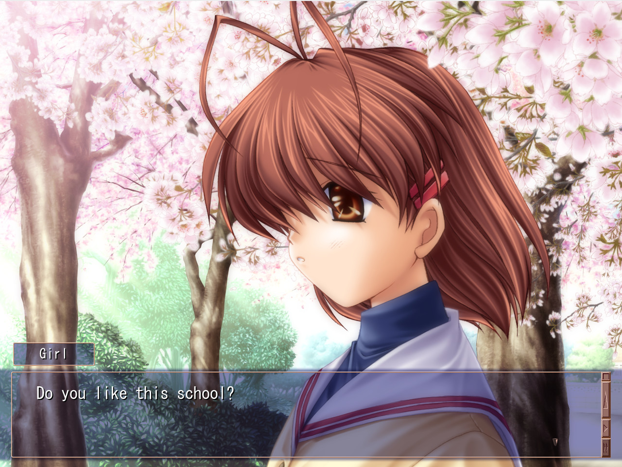 Screenshot de Clannad