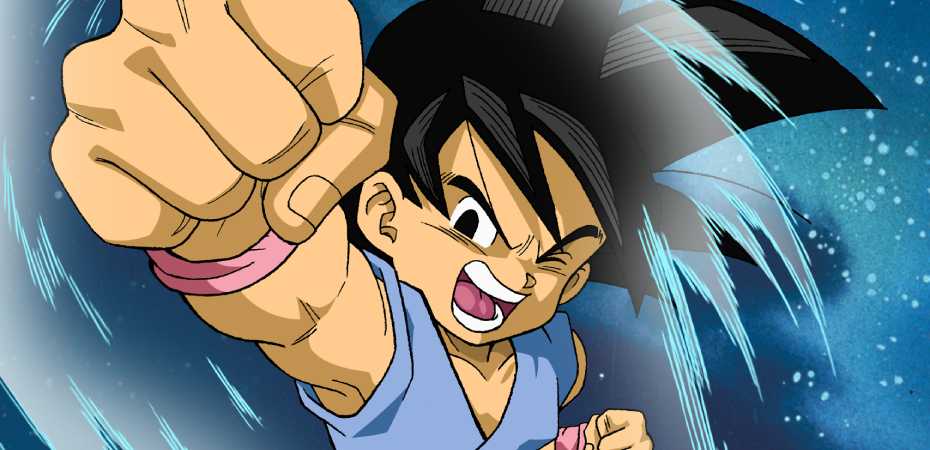 Arte de Goku em Dragon Ball GT