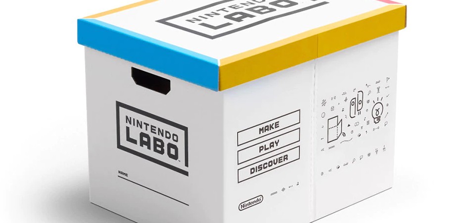 Imagem da caixa Nintendo Labo Okatazuke