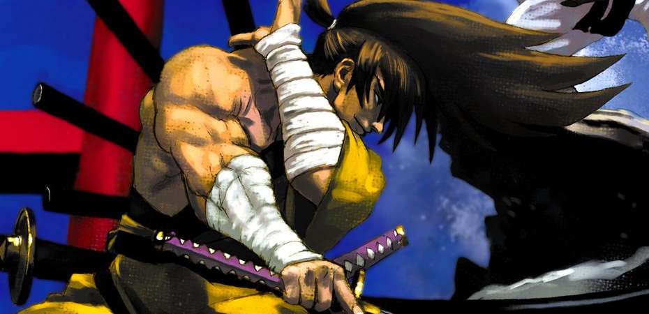 Arte de Samurai Shodown V Special, que também será incluído na coleção Samurai Shodown NeoGeo Collection