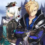 Arte de personagens de Ys IX: Monstrum Nox