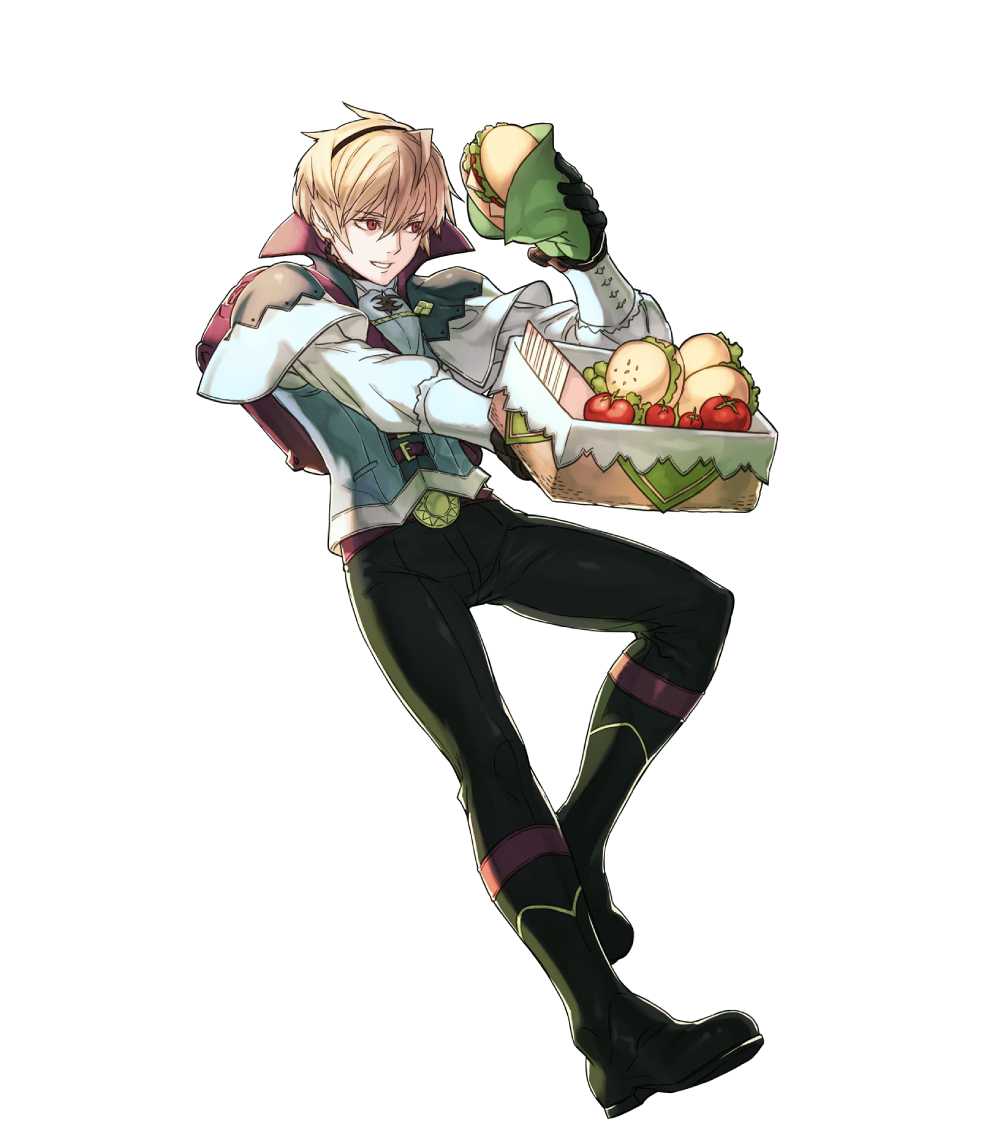 Skin "Extra Tomatoes" de Leo em Fire Emblem Heroes