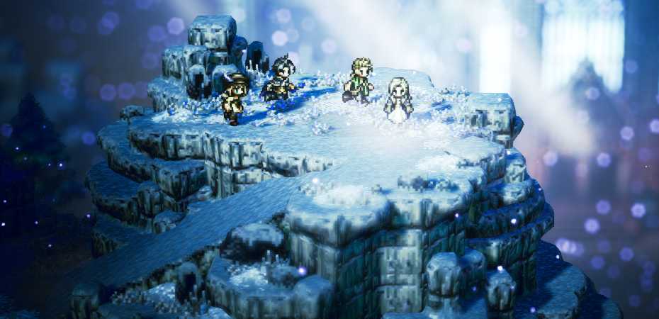 Screenshot de Octopath Traveler