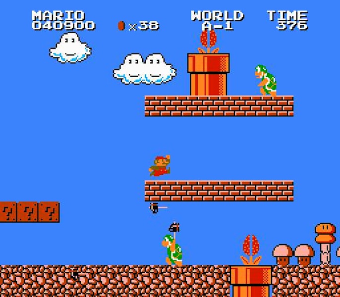 Screenshot de Super Mario Bros.: The Lost Levels