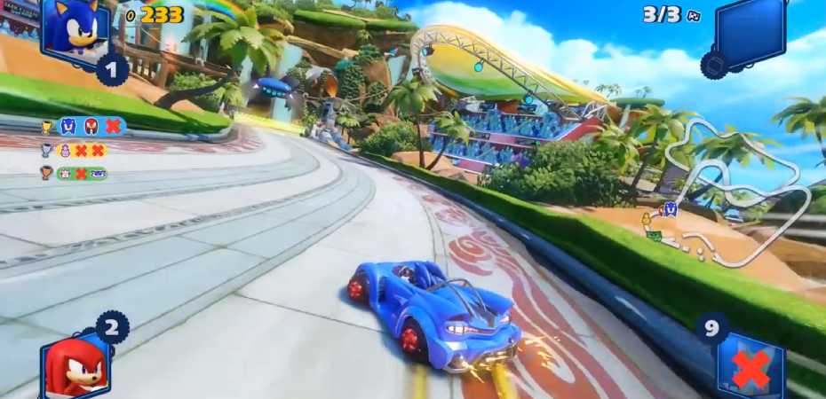 Team Sonic Racing' é novo game de corrida do mascote da Sega