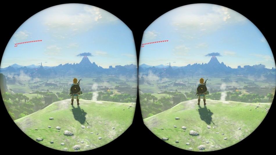 The Legend of Zelda: Breath of the Wild em modo de realidade virtual