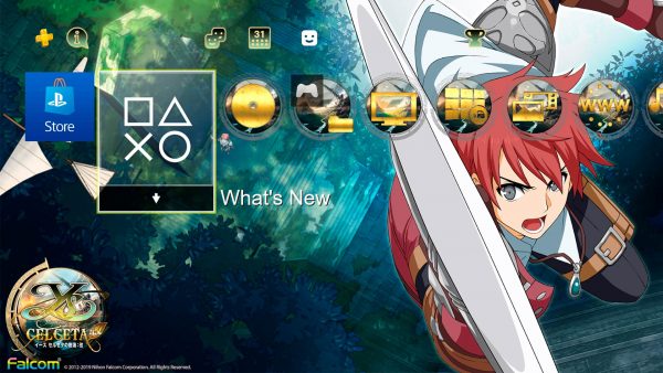 Tema para PlayStation 4 de Ys: Memories of Celceta