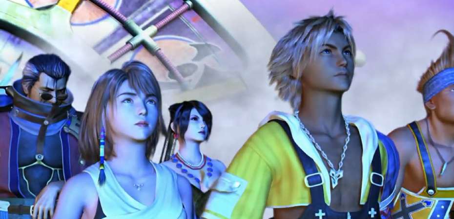 Screenshot de Final Fantasy X, parte da coletânea Final Fantasy X | X-2 HD Remaster