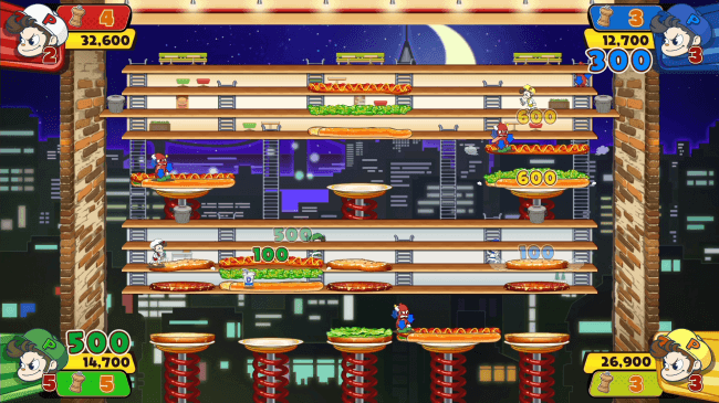 Screenshot de BurgerTime Party!