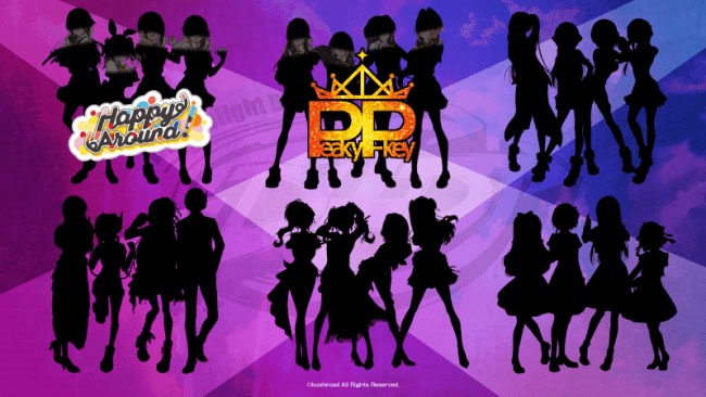 Arte das personagens de D4DJ