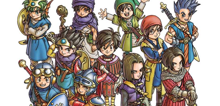 Ilustração de Dragon Quest