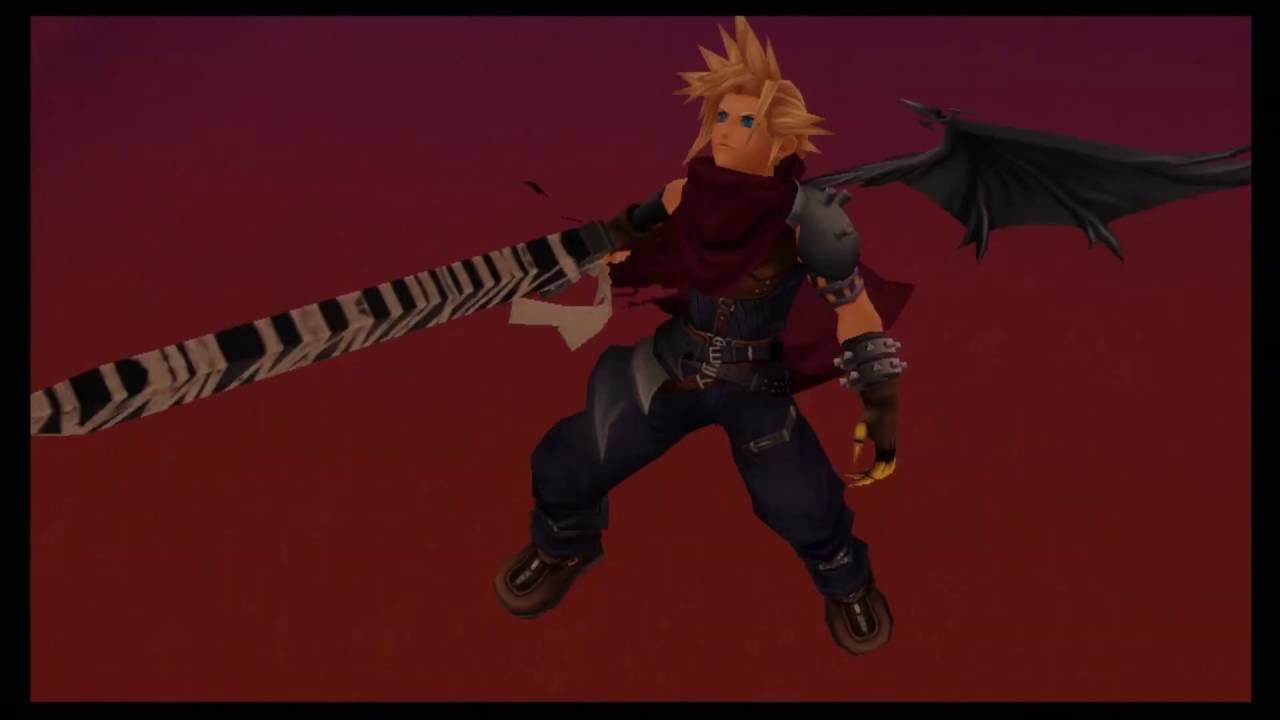 Cloud Strife em Kingdom Hearts