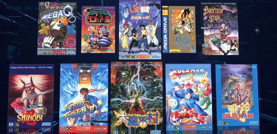 Jogos do Mega Drive Mini