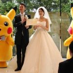 Foto de casamento temático de Pokémon