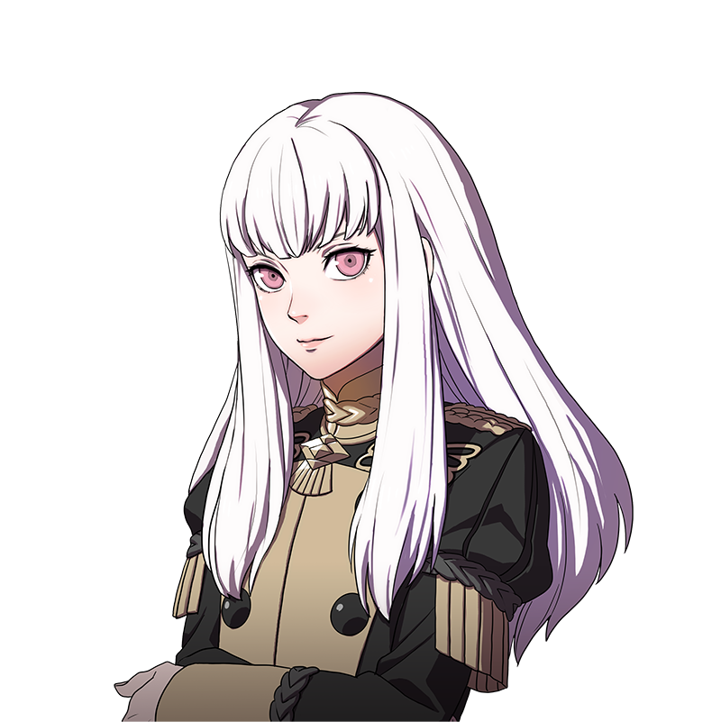 Arte da personagem Lysithea de Fire Emblem: Three Houses