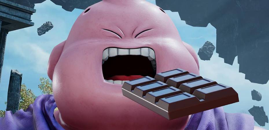 Screenshot de Majin Buu em Jump Force