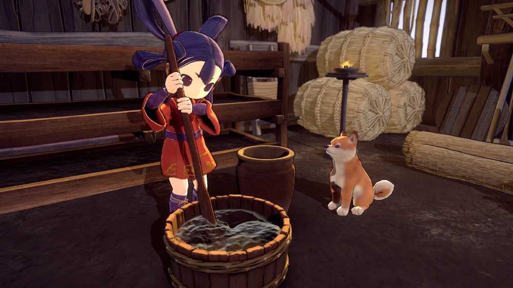 Screenshot de Sakuna: Of Rice and Ruin