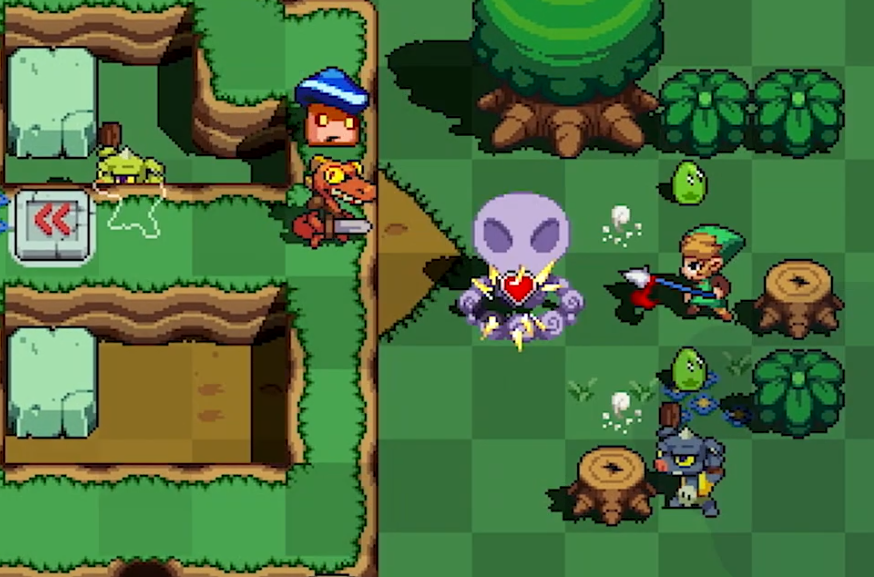 Screenshot de Cadence of Hyrule