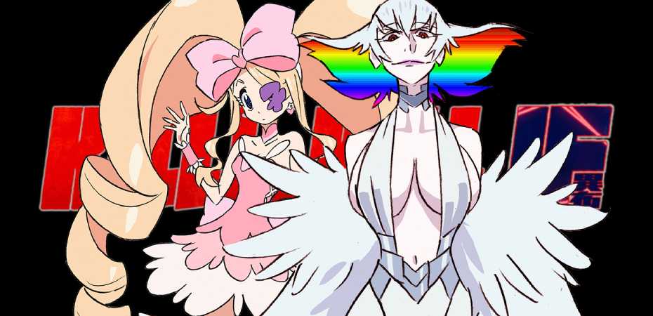 Arte de personagens de Kill la Kill: If