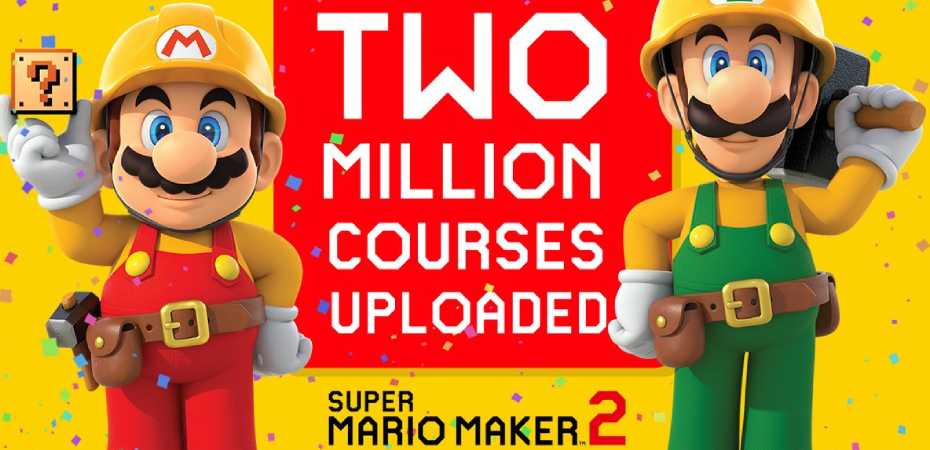 Imagem promocional de Super Mario Maker 2