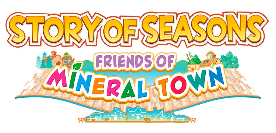 Logo oficial do remake de Friends of Mineral Town no ocidente.