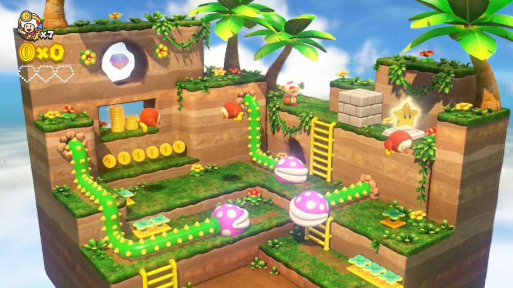 Screenshot de Captain Toad: Treasure Tracker