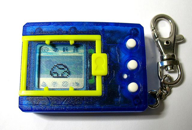 Foto de um Digimon V-Pet