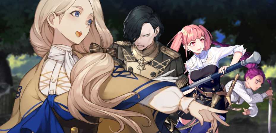 Arte de personagens de Fire Emblem Heroes